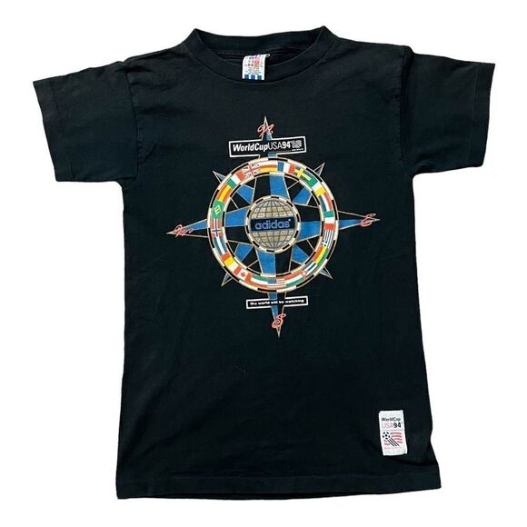 Vintage Adidas 94' World Cup Tee - Picture 1 of 4